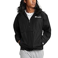 Champion Men's Jacket, Stadium Packable Wind and Water Resistant Jacket (Reg. Or Big & Tall)