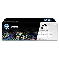 HP 305A Black Toner Cartridge | Works with HP LaserJet Pro 300 M351, HP LaserJet Pro 300 MFP M375, HP LaserJet Pro 400 M451, HP LaserJet Pro 400 MFP M475 Series | CE410A