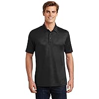 Embossed PosiCharge Tough Polo 2XL Black