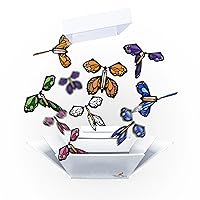 FLUTTERFLYERS FlutterBox I DIY Explosion Butterfly Gift Box Kit * Preparation Required White DIY FlutterBox +5