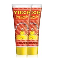 Vicco Turmeric Ayurvedic Skin Cream, With Sandalwood Oil, (30gm x 02qty)