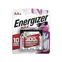 Energizer Max AA Batteries, 4 Count
