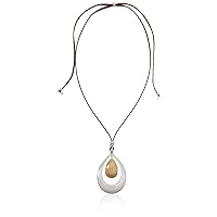 Lucky Brand Two-Tone Pendant Necklace