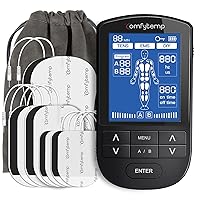 MEDVICE Rechargeable Tens Unit Muscle Stimulator, 2nd Gen 16 Modes & 8  Upgraded Pads for Natural Pain Relief, FDA Cleared | Muscle Therapy