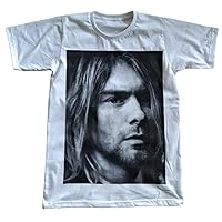 Unisex Kurt Cobain T-Shirt Short Sleeve Mens Womens