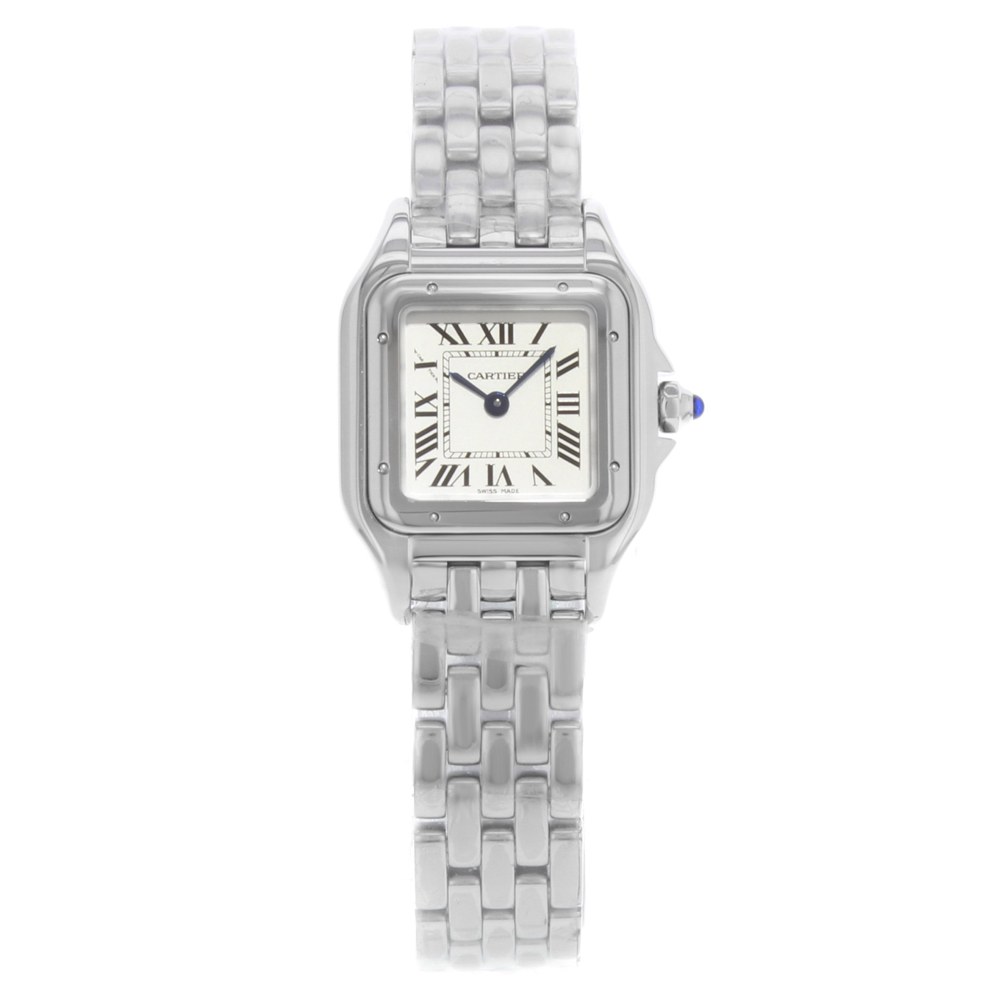 Cartier Panthere de Cartier Silver Dial Ladies Stainless Steel Watch WSPN0006