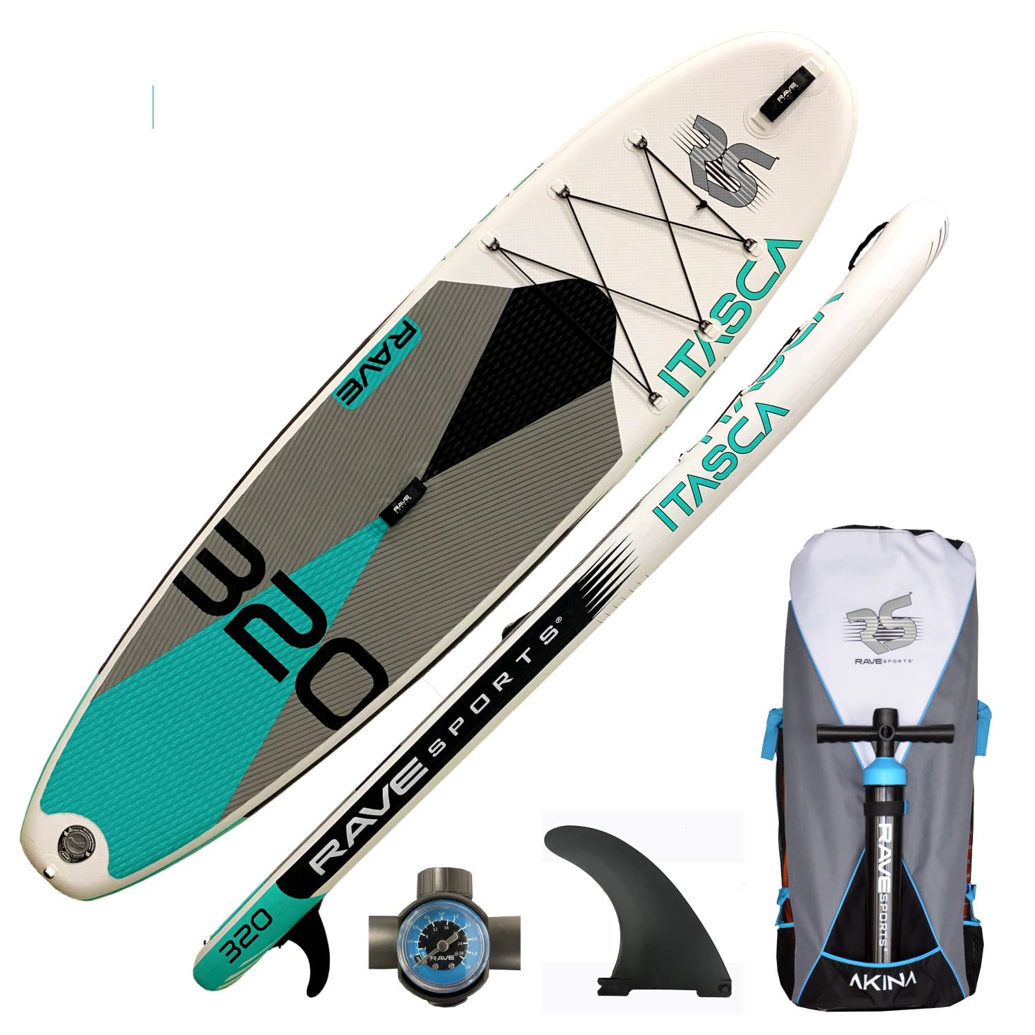 RAVE Sports Itasca iSUP Stand-Up Paddleboard