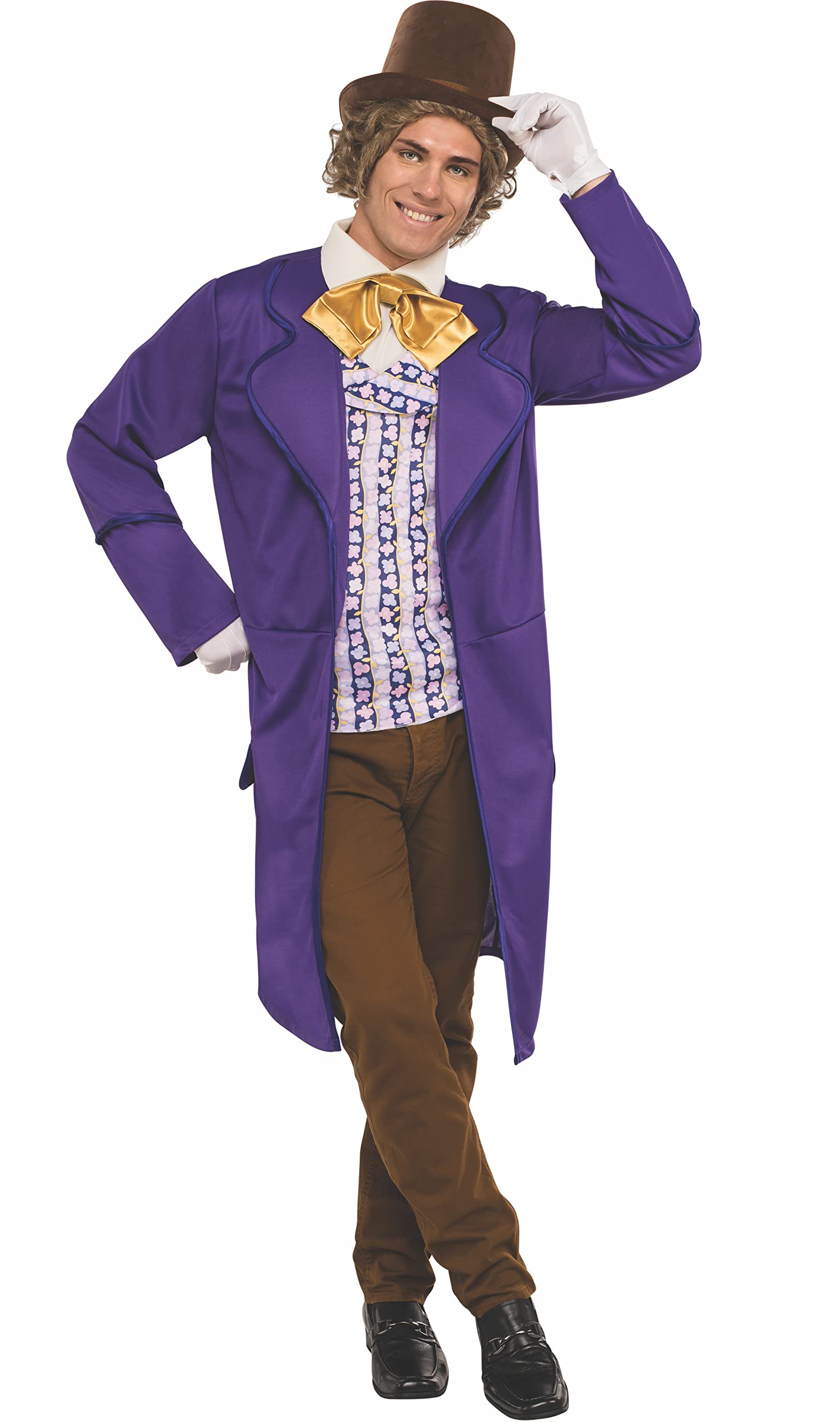 Rubie's Adult Willy Wonka & the Chocolate Factory Deluxe Willy Wonka Costume