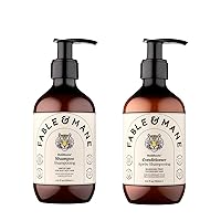 Fable and Mane HoliRoots Shampoo & Conditioner, Coconut Oil Shampoo for Women - Genuine Fable and Mane Shampoo & Conditioner 8.5 FL oz