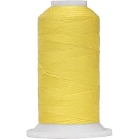 Threadart Polyester All-Purpose Sewing Thread - 600m - 50S/3 - Yellow