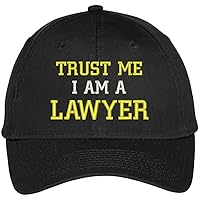 Trendy Apparel Shop Trust Me I'm A Lawyer Embroidered Twill Baseball Cap