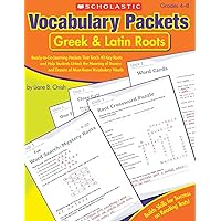 Vocabulary Packets: Greek & Latin Roots: Ready-to-Go Learning Packets That Teach 40 Key Roots and Help Students Unlock the Meaning of Dozens and Dozens of Must-Know Vocabulary Words Vocabulary Packets: Greek & Latin Roots: Ready-to-Go Learning Packets That Teach 40 Key Roots and Help Students Unlock the Meaning of Dozens and Dozens of Must-Know Vocabulary Words Paperback
