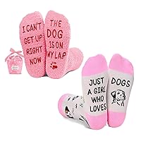 Zmart Novelty Dog Socks for Big Girls Teen Teenager Silly Kids Socks, Funny Gifts for Girls Kids Gifts 7-10 Years