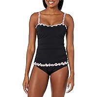 Profile by Gottex Women's Standard Pretty Wild D-Cup Tankini