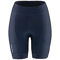 Louis Garneau, Women's Optimum 2 Shorts, Stretchable, Padded, Breathable & Quick Drying, Dark Night, X-Large