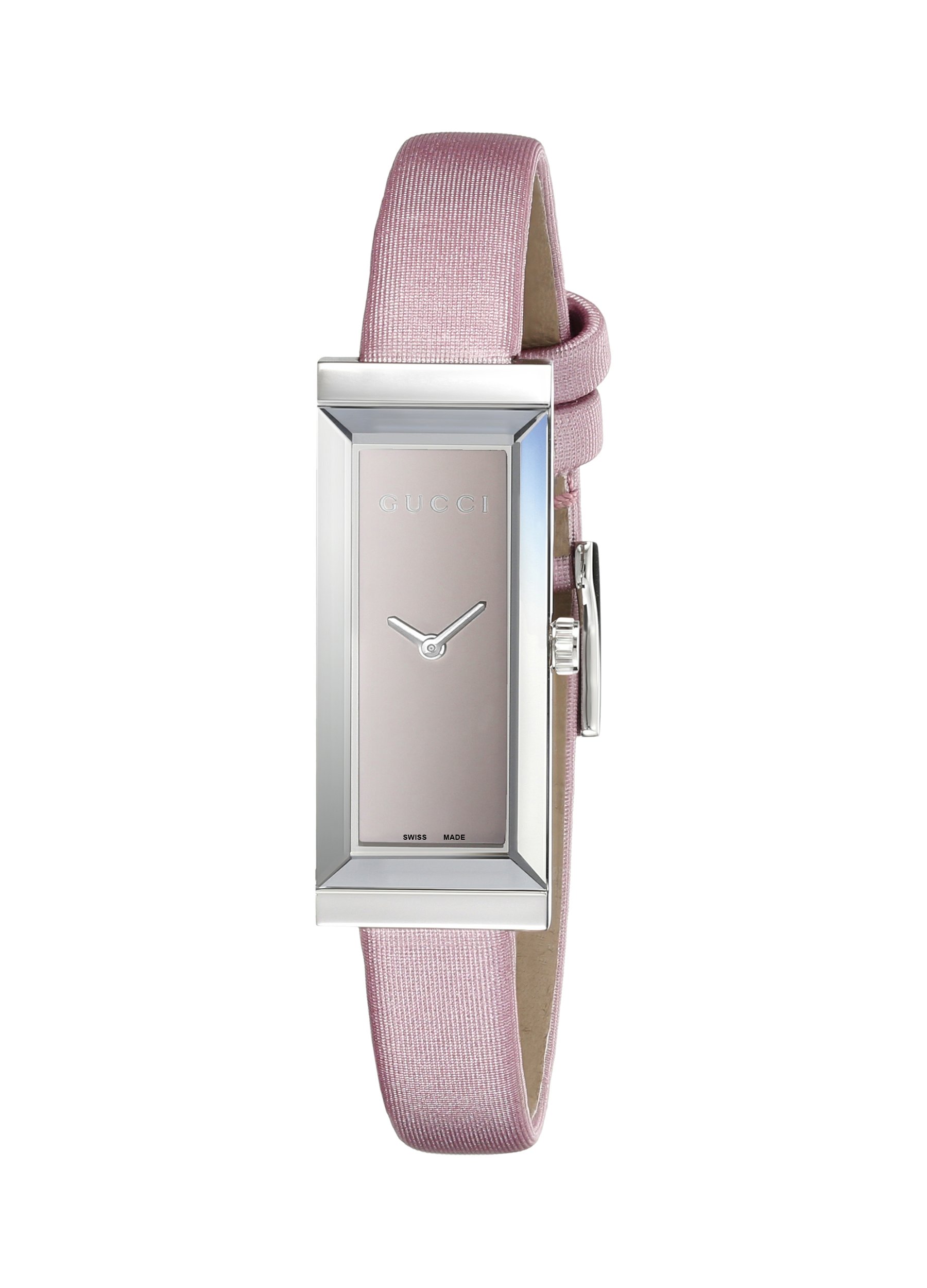 GUCCI Women's YA127502 Timeless Pink Dial Watch