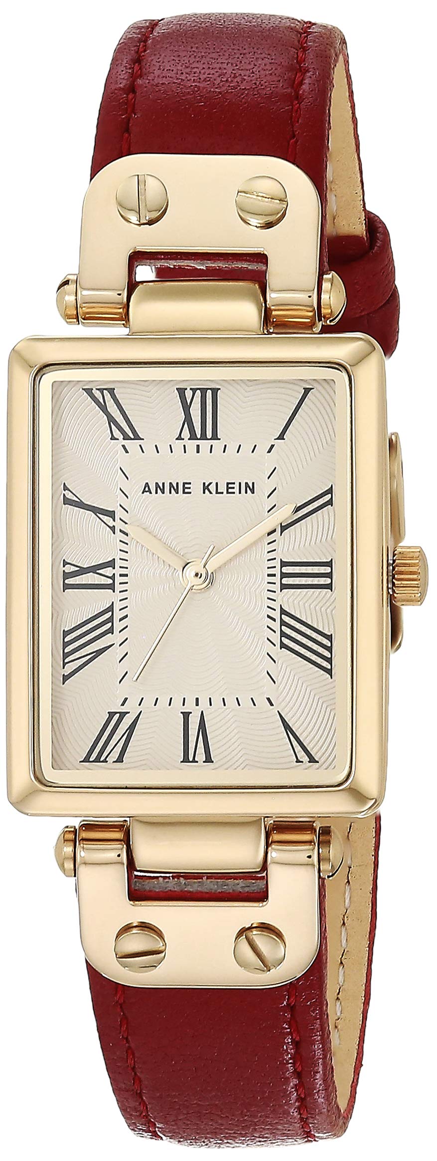 Anne Klein Women's Leather Strap Watch, AK/3752