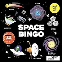 Laurence King Space Bingo: Hilarious Bingo Game for The Whole Family to Enjoy — Learn About Astronauts, Rockets, Planets, Moons and More!