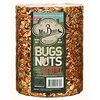 2-Pack Mr. Bird Bugs, Nuts & Fruit Wild Bird Seed Large Cylinder 4 lbs. 2 oz.