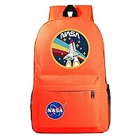 Youth NASA Casual Graphic Knapsack-Multifunction Durable Rucksack Large Capacity Bookbag for Students