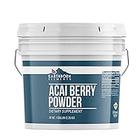 Earthborn Elements Acai Berry Powder, Gluten-Free, Resealable BPA-Free Bucket (1 Gallon Bucket)