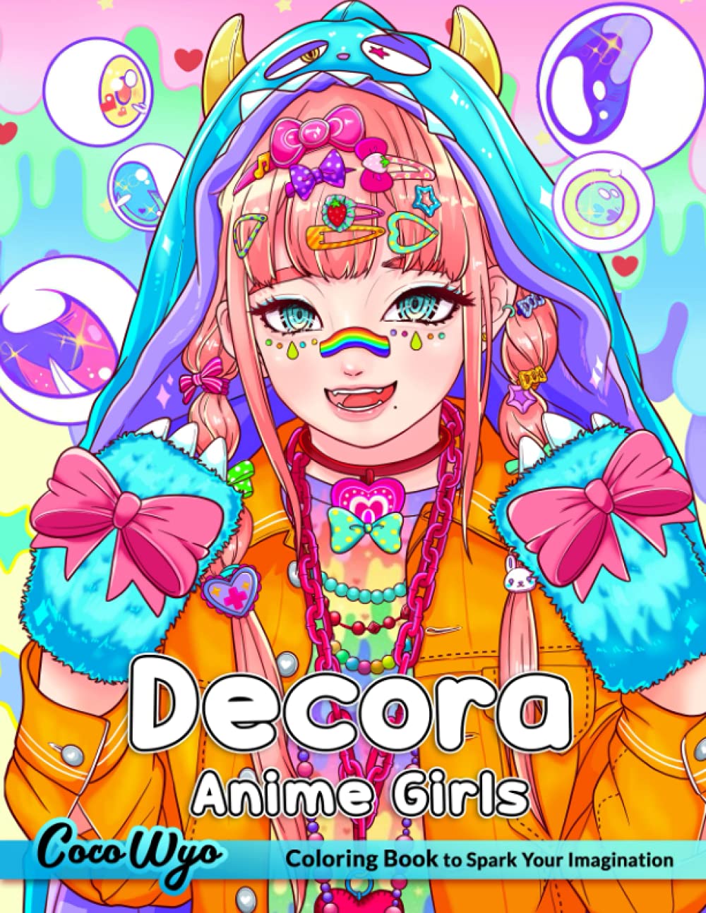 Mua Decora Anime Girls Coloring Book: Coloring Books For Adults Featuring  Eye-Catching Anime Girls With Cute Kawaii Stuffs trên Amazon Anh chính hãng  2023 | Giaonhan247
