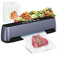 100pcs Vacuum Sealer Machine Food Vacuum Sealer For Food Saver - Automatic  Air Sealing System For Food Storage Dry And Moist Food Modes Compact Design