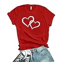Cute Graphic Tees for Women - Valentine Gifts [40021022-EC] | Red 2 Heart, S