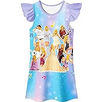 Girls' Dress Adorable Dress for Musical Concert- Lovely Dress for Fans for Kids Ruffles Sleeve Summer Clothes