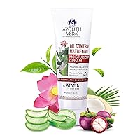 Oil Control Mattifying Moisturizer Cream | Prevents Breakouts | Nourishes & Smoothens Skin With Green Tea, Aloevera & Coconut Water (Pack of 1-60g)