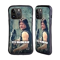 Head Case Designs Officially Licensed AMC The Walking Dead Archer Daryl Dixon Hybrid Case Compatible with Apple iPhone 15 Pro Max
