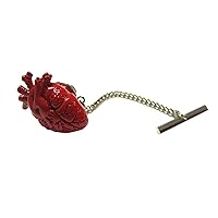 Anatomical Heart Tie Tack