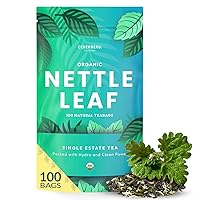 Organic Nettle Leaf Tea — 100 Tea Bags | Organic Herbal Tea From Single Origin | Eco-Friendly Tea Bags | Non-GMO Caffeine Free Tea With Zero Sugar | Cederberg Tea Company