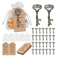 Wedding For Key Bottle Openers 50 Pack With Wishes Tag Ropes For Commercial Meeting Bridal Shower Wedding Thanks Gi Wedding Keychain Party Wedding Key Wedding Key Chains For Guest