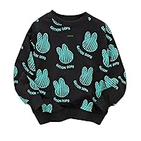 Boys Tops Kids Sweater T-Shirt for 18 Years Baby Girl Boy Knit Cardigan Sweater Kid Fall Spring Warm Cute Printed