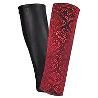 Llynda More Women's Crimson Romance Faux Leather Interchangeable Transformable Boot Top