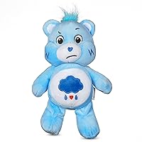 Pet Plush Squeaky Toy Grumpy Bear, 9” with Squeaker Inside and Crinkle Ears | Grumpy Bear for Dogs Squeaky Plush Toy | Collectible Dog Toys (FF19789)