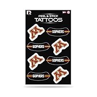 NCAA Vertical Tattoo Peel & Stick Temporary Tattoos - Eye Black - Game Day Approved!