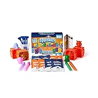 Squishies Kids’ DIY Activity Kit, Create 4 Mystery Characters, 24 Piece Kit for Ages 6 and Up, Perfect for Stress Relief and Sensory Play