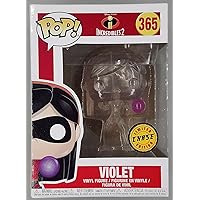 Funko Pop! Disney Pixar: Incredibles 2 - Invisible Violet CHASE Variant Limited Edition Vinyl Figure (Bundled with Pop Box Protector Case)