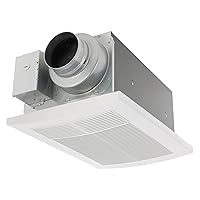 Panasonic FV-0511VH1 WhisperWarm DC Bathroom Fan with Heater - Simplified Ventilation and Heat - 50-80-110 CFM