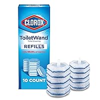 Clorox ToiletWand Disinfecting Refills, Disposable Wand Heads, 10 Count
