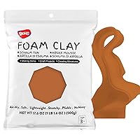 Foam Clay Cosplay Moldable Air Dry Foam Clay Craft 500G White Lightweight  Sculpt