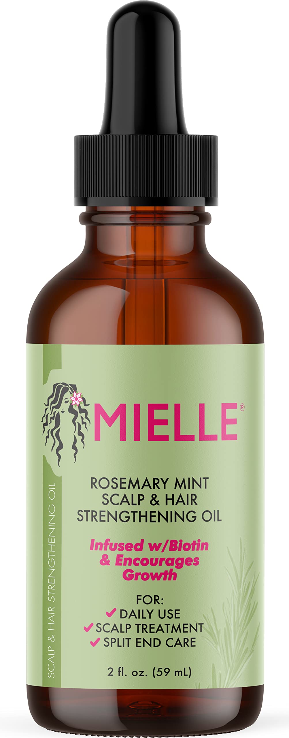 Mua Mielle Rosemary Mint Scalp & Hair Strengthening Oil, 2 oz (59ml), For  Healthy Hair Growth trên Amazon Anh chính hãng 2023 | Giaonhan247
