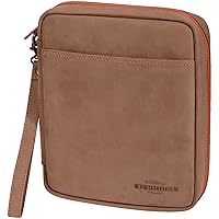 4th Generation 4-Pipe Tobacco Zipper Pouch in Hunter Brown Suede