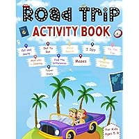Road Trip Kids Activity Book Road Trip Kids Activity Book Paperback Spiral-bound