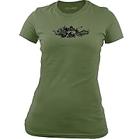 Women's Officially Licensed Navy Special Warfare Combatant Craft Crewman Badge Subdued T-Shirt