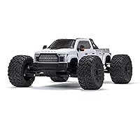 ARRMA RC Truck Big Rock 6S 4WD BLX 1/7 Monster Truck RTR (Battery and Charger Not Included) White, ARA7612T3