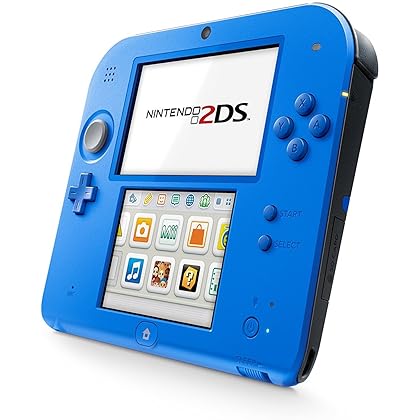 Nintendo 2DS 2 Items Bundle:Nintendo 2DS-Electric Blue 2 w/Mario Kart 7 Console and USB Sync Charge USB Cable