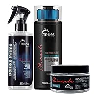 TRUSS Miracle Hair Mask Bundle with Miracle Shampoo and Deluxe Prime Hair Treatment